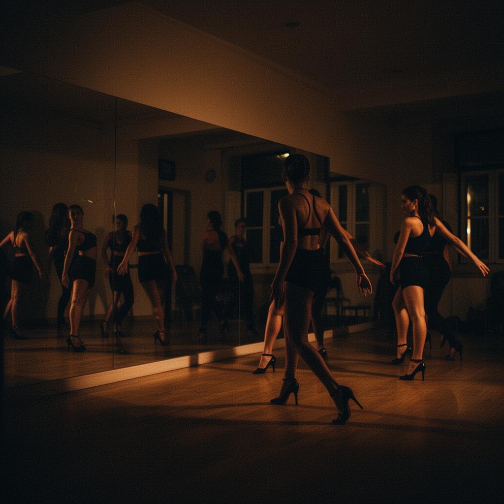 Heels class in a Lisbon studio